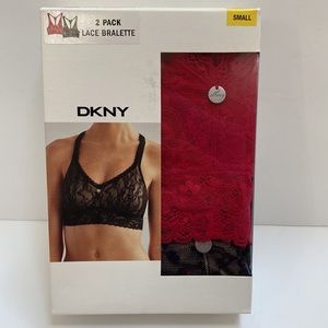 NWT DKNY 2 Pack Lace Bralette